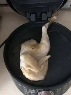 Make Chicken in the pancake step 2