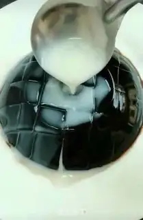Make Black and cold fruit, Similulu step 7