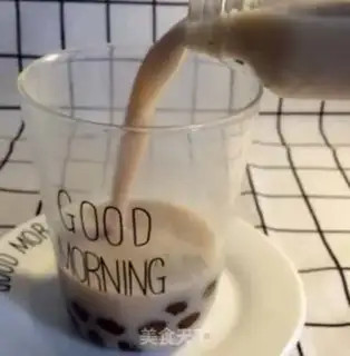 Make Pearl milk tea step 11