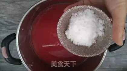 Make Watermelon freeze step 3
