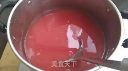 Make Watermelon freeze step 4