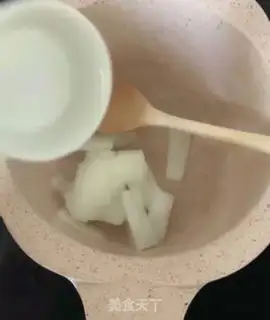 Make Toad scallop soup step 3