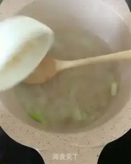 Make Toad scallop soup step 5