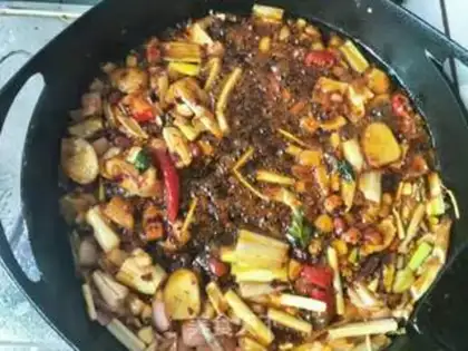 Make Spicy, dry, squirmfish step 5
