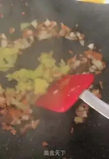 Make The baby covered the noodles step 6