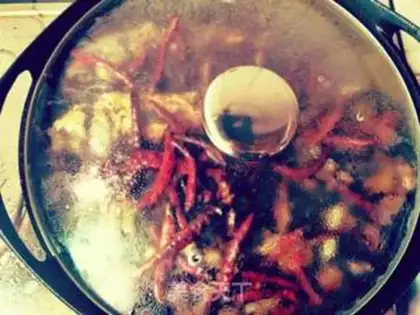 Make Spicy, dry, squirmfish step 7