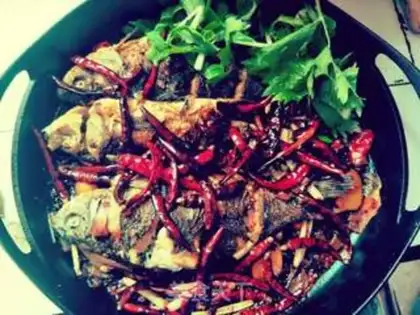 Make Spicy, dry, squirmfish step 8