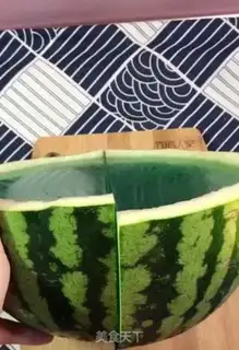 Make Apple-flavored watermelon step 6