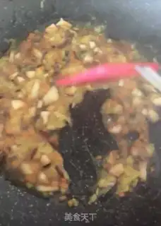Make The baby covered the noodles step 9