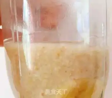 Make Banana oatmeal step 1
