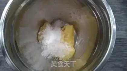 Make Sea salt net red cookies step 1