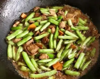 Make Bean-fruit noodles step 5