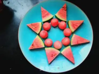 Make Watermelon omelet step 2