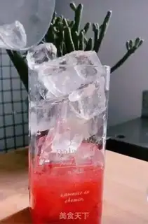 Make Strawberry Ice step 2