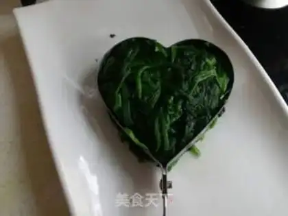 Make Soy sauce spinach step 4