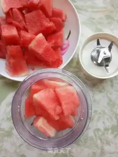 Make Watermelon ice cream step 0