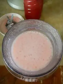 Make Watermelon ice cream step 6