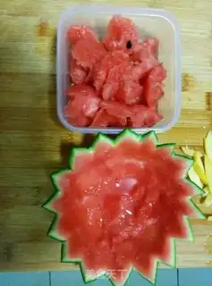 Make Eat watermelon step 1