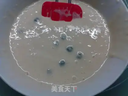 Make Low-fat blueberry McFin step 5