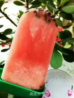 Make Watermelon ice cream step 10