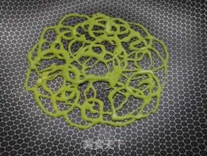 Make A lace egg roll step 10