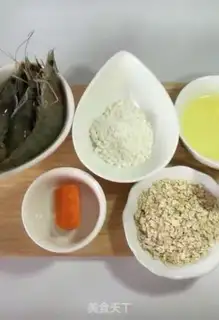 Make Oatmeal shrimp sticks step 0