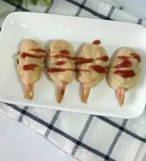 Make Oatmeal shrimp sticks step 9