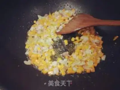 Make A simple bacon fried rice step 6