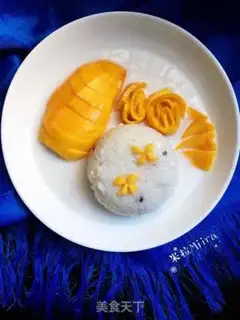 Make Coconut mango rice step 6