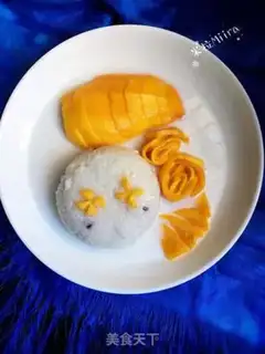 Make Coconut mango rice step 7