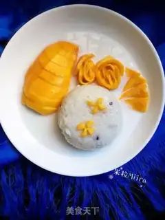 Make Coconut mango rice step 8