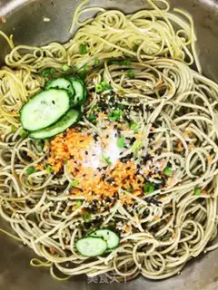 Make Net-red gold noodles step 7