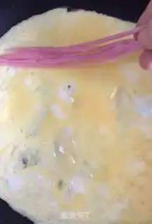 Make Breakfast eggcake step 2