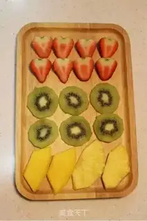 Make Fruit sandwich step 0