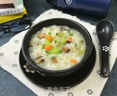Make Porridge for mushroom cod step 14