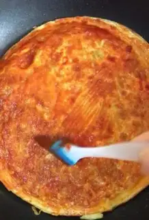 Make Breakfast eggcake step 5