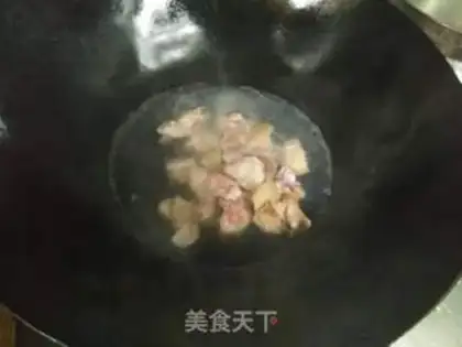 Make Sour pepper steamed pig feet step 5