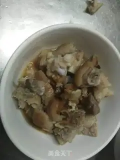 Make Sour pepper steamed pig feet step 8