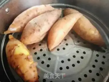 Make Red potato rice cake step 0