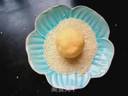 Make Red potato rice cake step 7