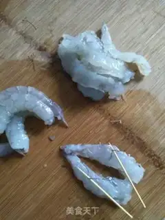 Make Porridge mushroom shrimp step 4