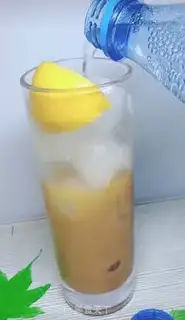 Make Lemon bubble coffee step 4
