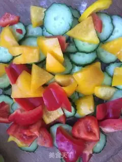 Make Watermelon fruit and vegetables step 2
