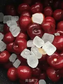 Make Sugar cherries step 1