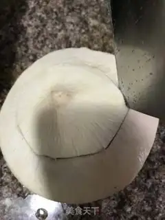 Make Coconut chicken soup step 1