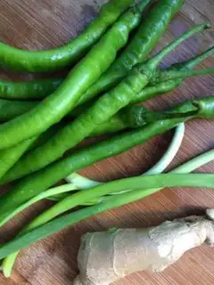 Make Fired peppers step 0