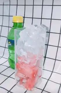 Make Cold watermelon saliva step 1