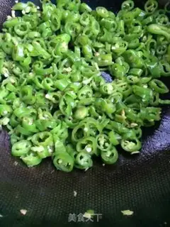 Make Fired peppers step 5