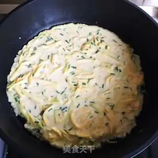 Make Pumpkin egg pancakes step 3