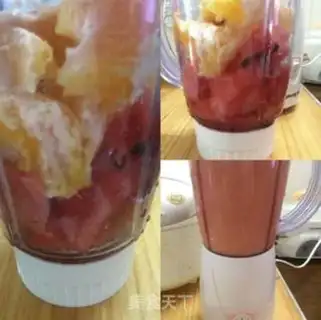 Make Orange watermelon juice step 0